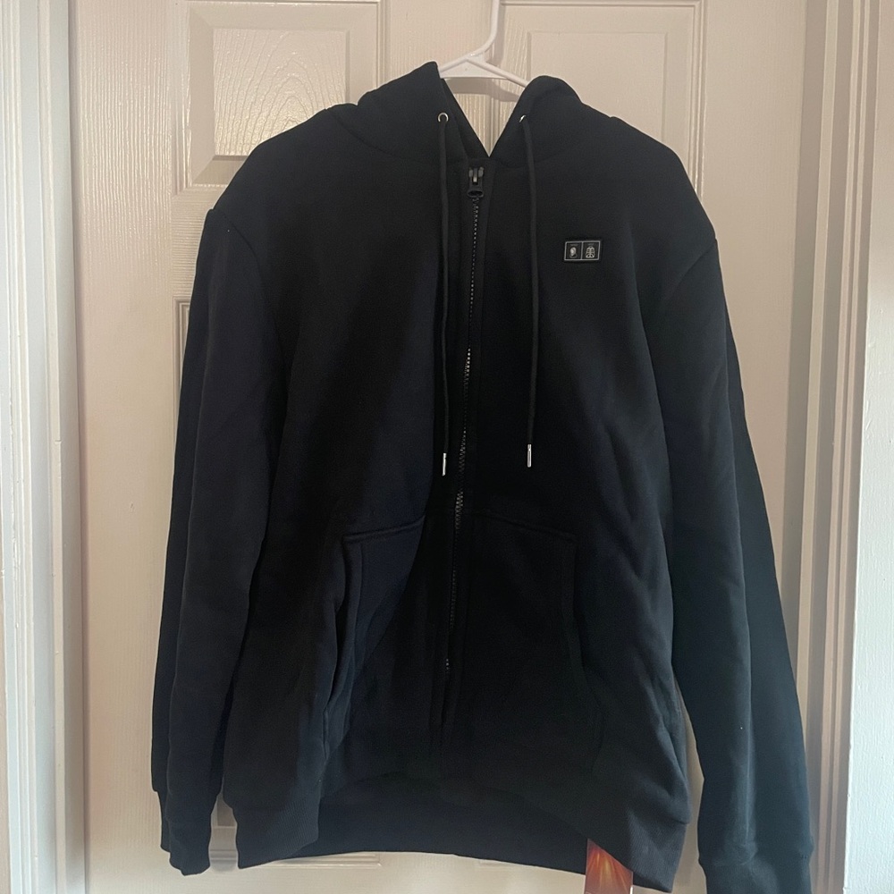 Men's Black Hoodie Sweater